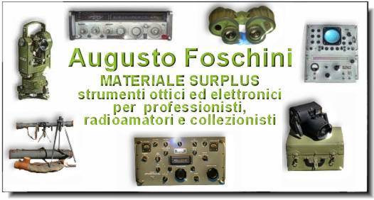 Augusto Foschini - Materiale Surplus